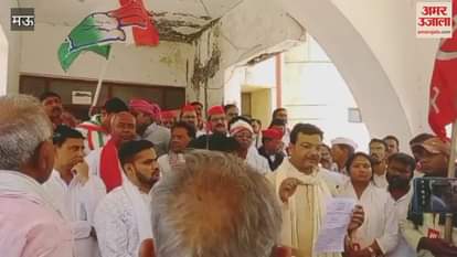 effigy of terrorism burnt in protest against terrorist attack in Pahalgam