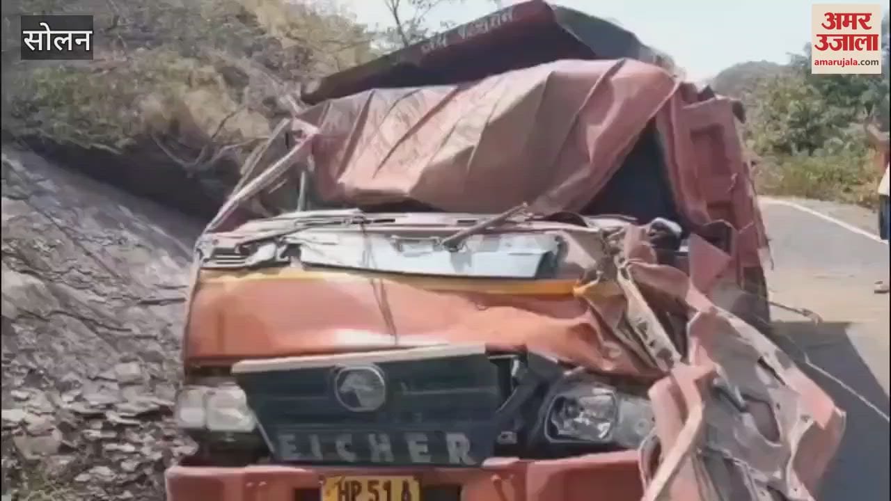 Solan Horrific road accident in Kandaghat one child died, many injured due to overturning of high speed tipper