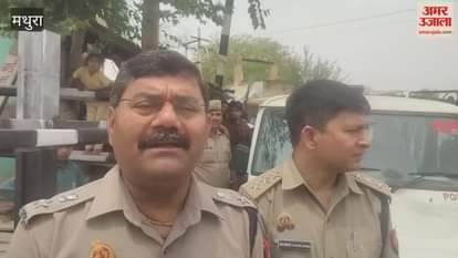 There was an explosion in Mathura due to bursting of a packet of sulfur potash