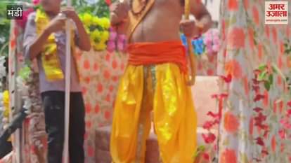 Mandi Lord Parshuram procession taken out in royal style in Jogindernagar