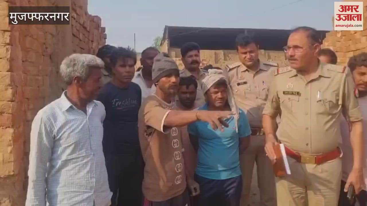 Four workers were buried under a wall that collapsed at a brick kiln in Muzaffarnagar, two died tragically, two injured