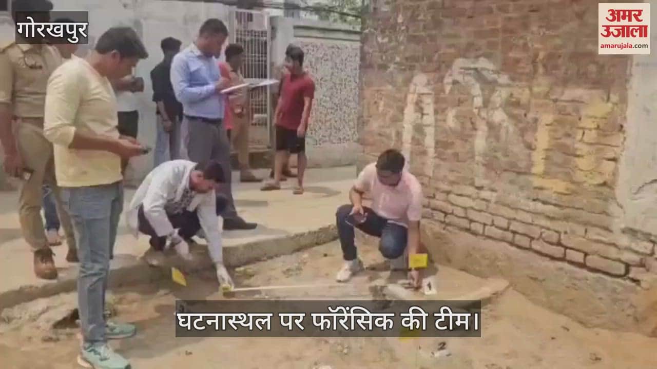 Forensic and police team reached the spot in the morning and collected evidence