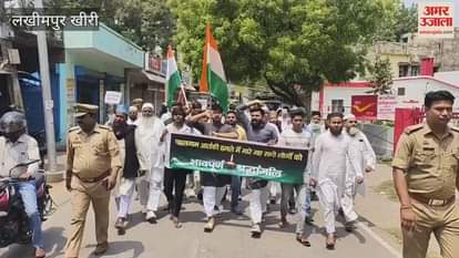 Muslims took out march in protest against the Pahalgam terrorist attack