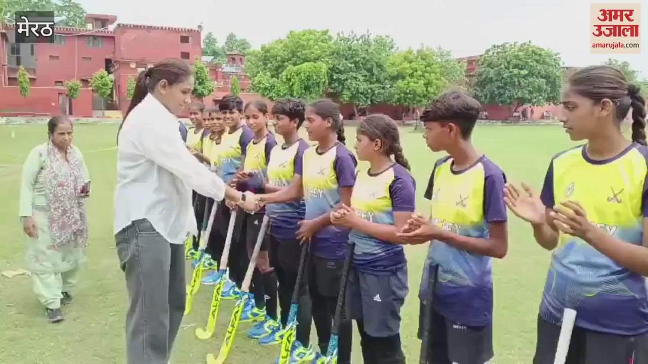Meerut Sports: Meerut women players showed their strength in the divisional hockey competition