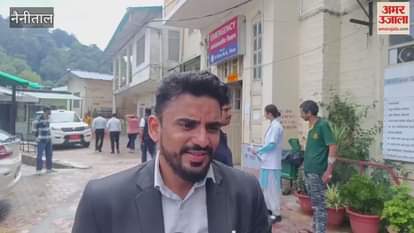 SDM inspected the leaking roof of BD Pandey Hospital in Nainital