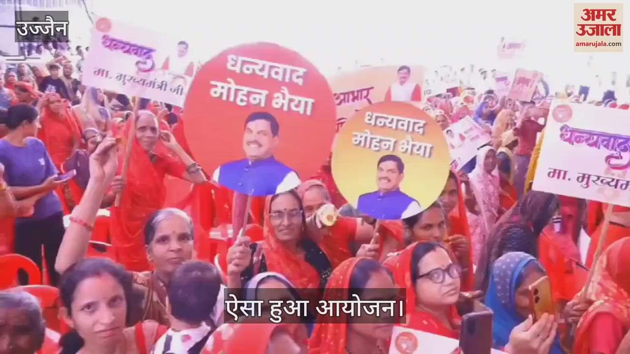 Rakshabandhan in Ujjain, Laadli sisters tied Rakhi to Mohan Bhaiya
