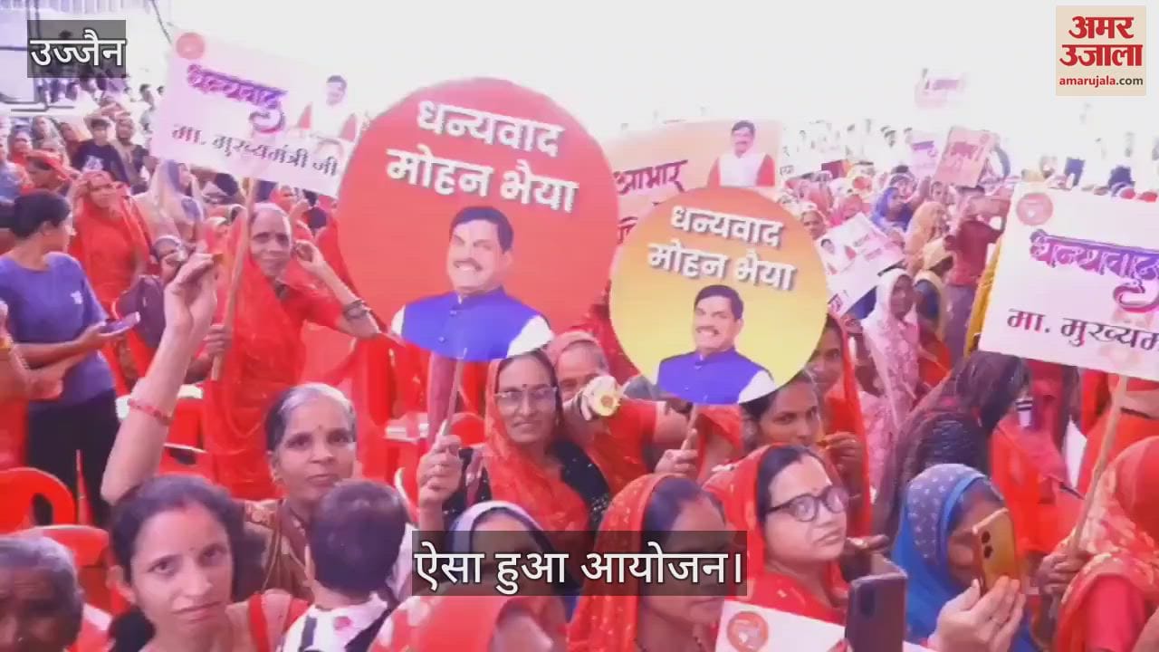 Rakshabandhan in Ujjain, Laadli sisters tied Rakhi to Mohan Bhaiya
