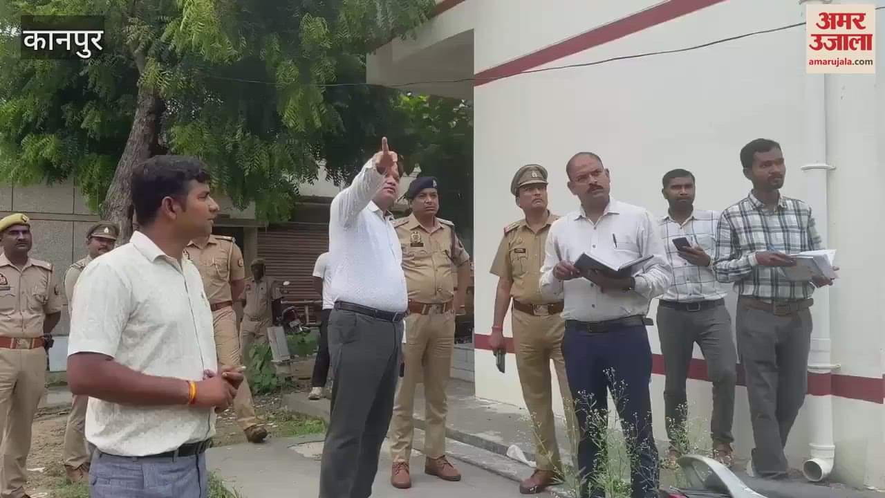 Joint Police Commissioner Headquarters inspected new building of Maharajpur police station