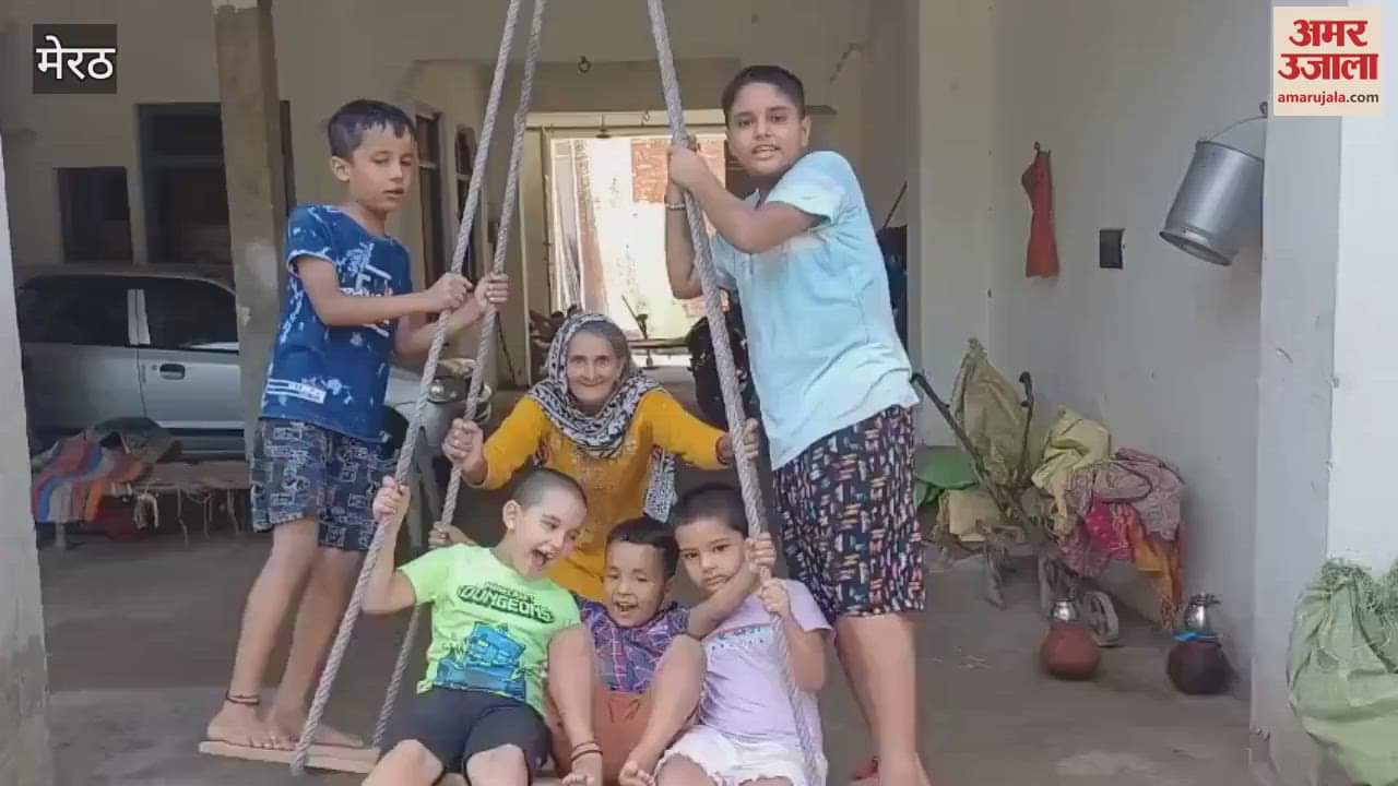 Sawan Aaya: Sawan came, brought swings, grandmother also smiled with the children, childhood was celebrated in the village