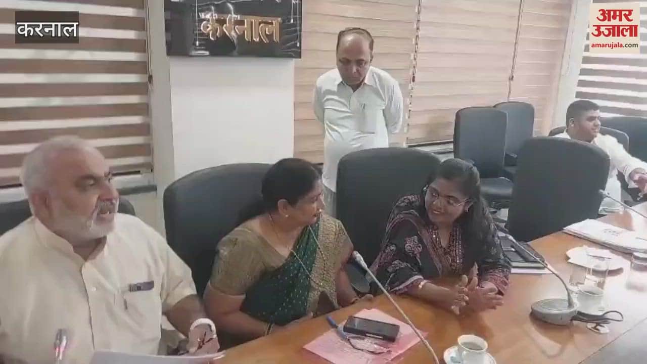 Municipal corporation issued notice to shops on Kunjpura road in Karnal, shopkeepers met the MLA