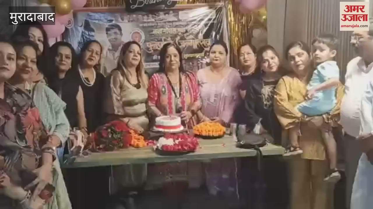 Vaishya Samaj Moradabad celebrated Nandi's birthday, performed Rudrabhishek in Ram temple