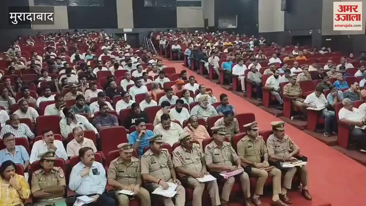 Moradabad district divided into 10 zones and 24 sectors for Kanwar, police and administration on alert