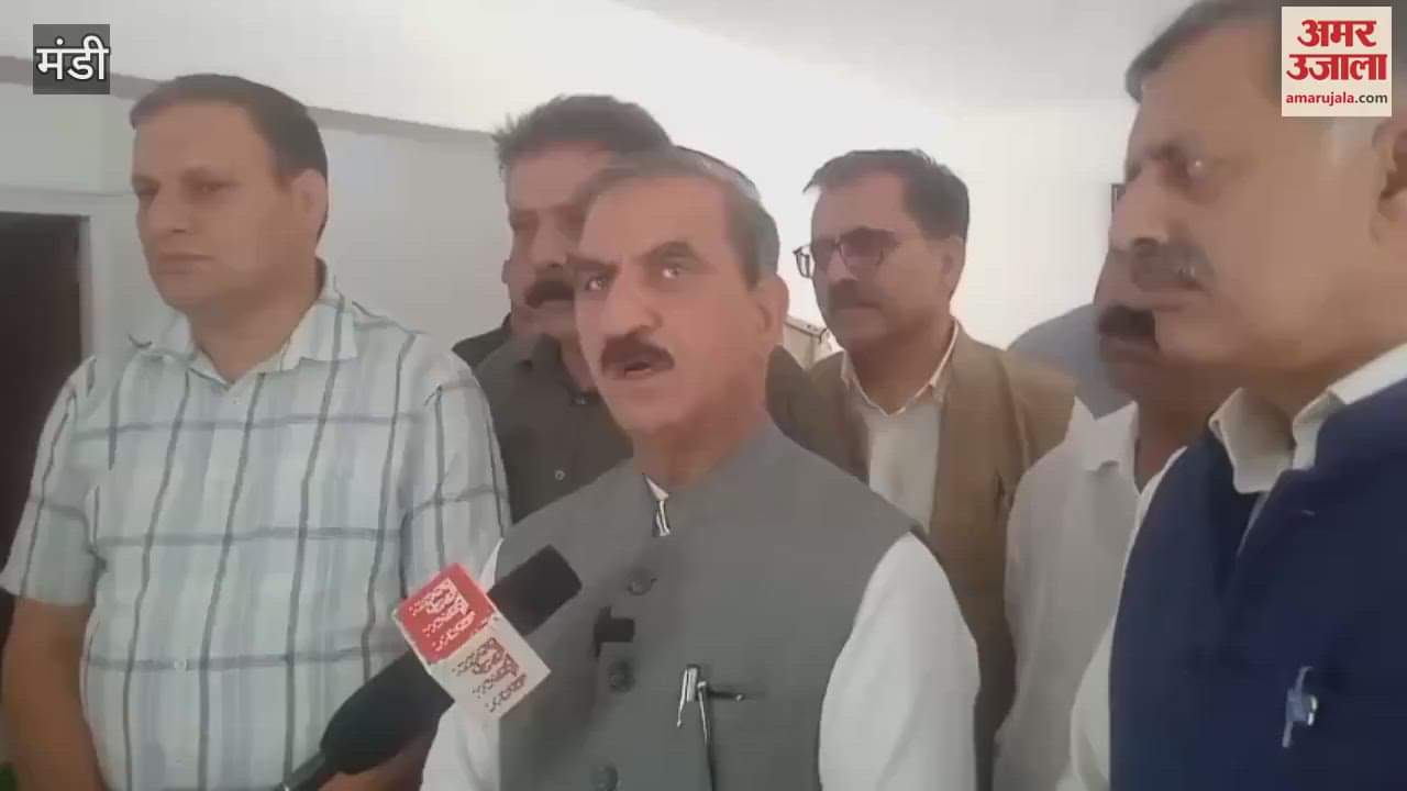 Mandi CM Sukhu said People displaced in the disaster will be resettled