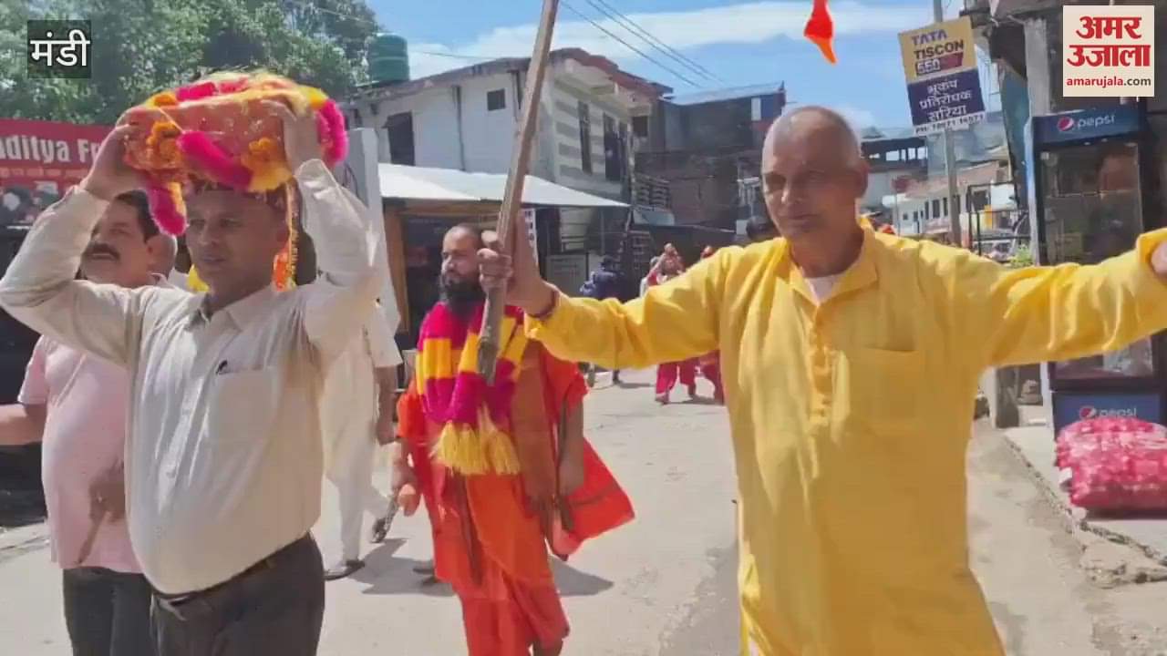 Mandi Grand event of 7-day Shrimad Bhagwat Katha organized in the courtyard of Mahamaya Temple Ladbhadol
