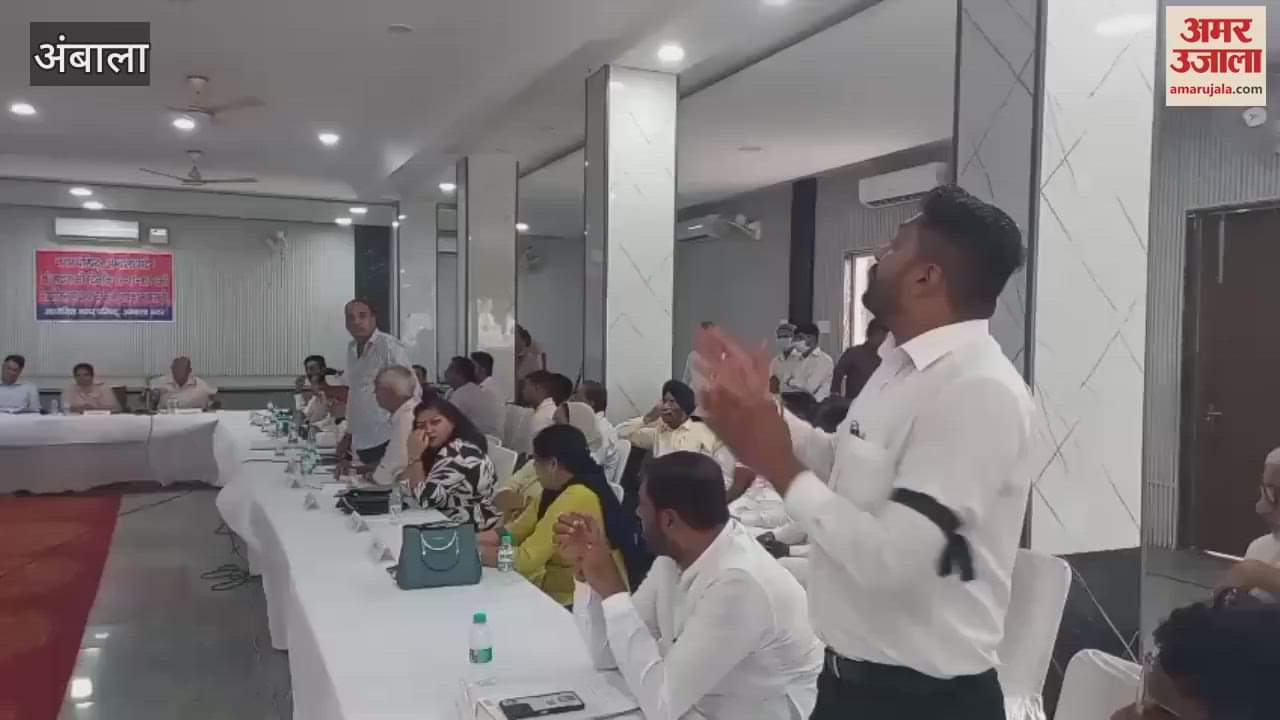 Ruckus in Municipal Council House meeting in Ambala, opposition accuses of negligence