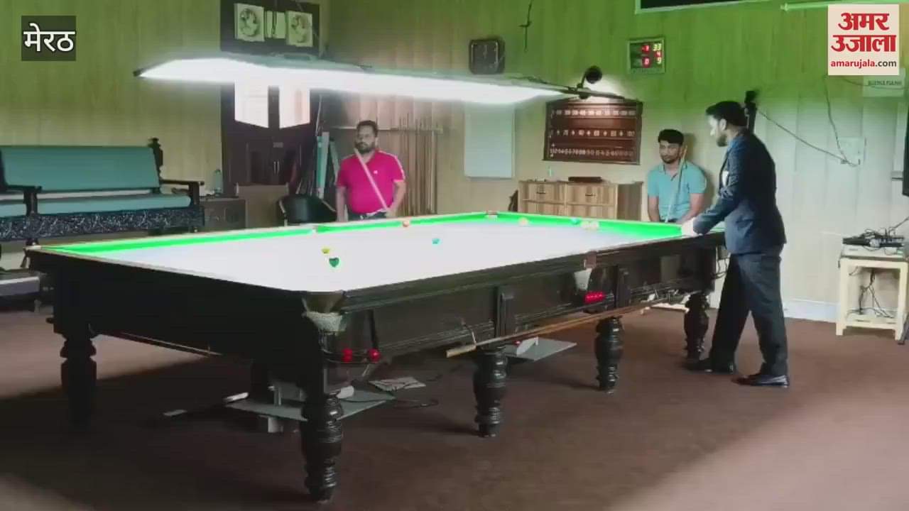 Meerut: Players shined on the third day of the North Open Snooker Competition being held at the Alexander Athletic Club