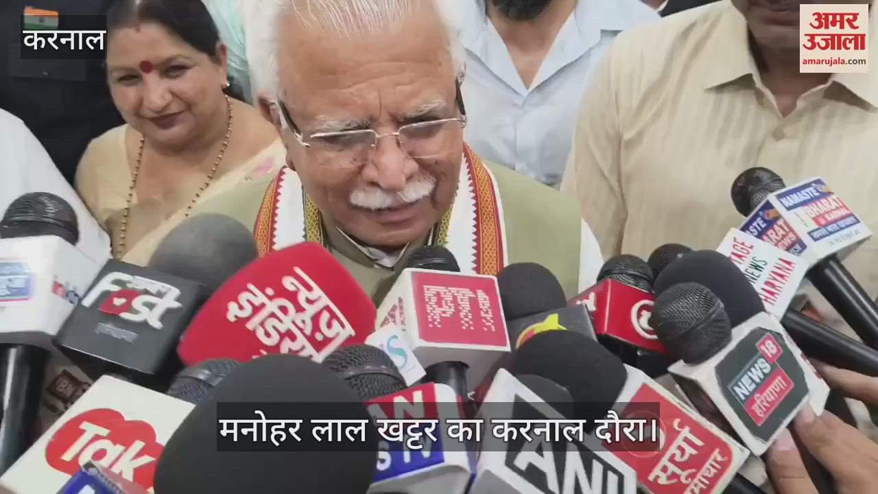 Manohal lal Khattar in Karnal