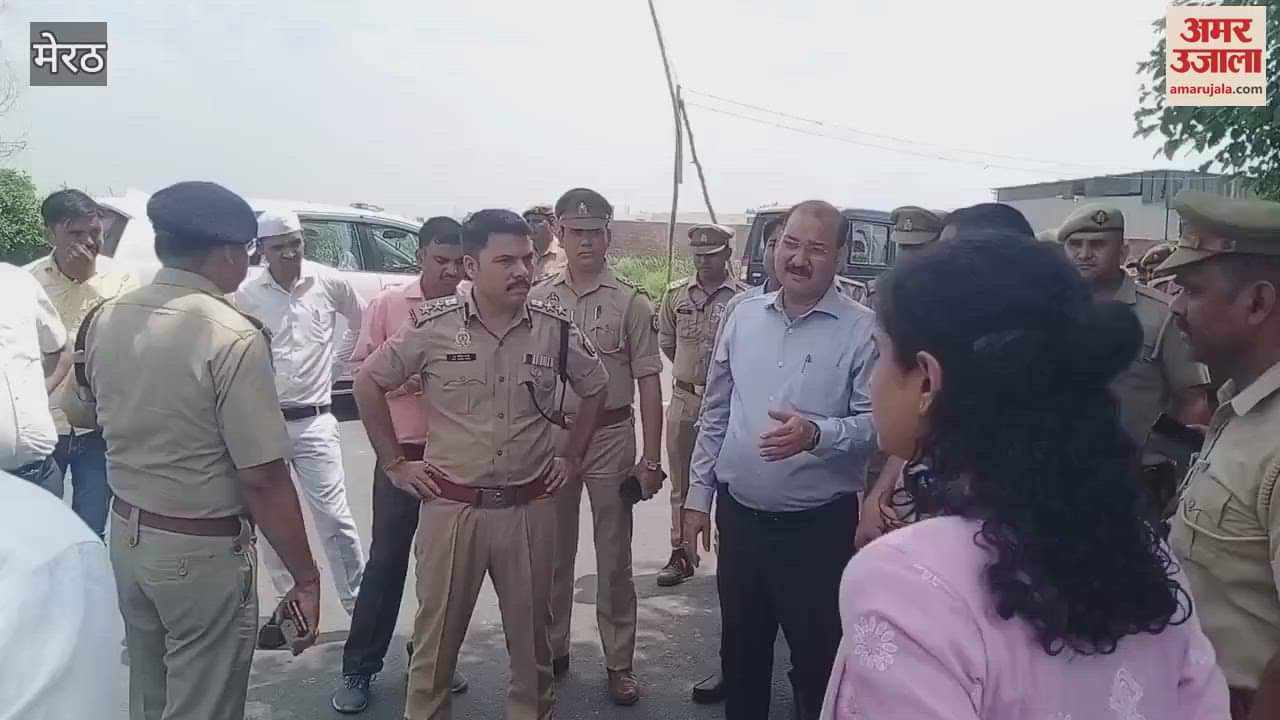 Meerut: Officials are continuously visiting the Kanwar route, every facility is being checked