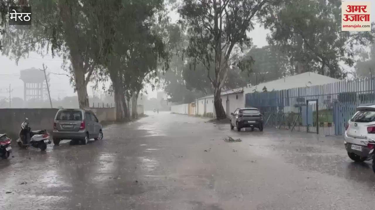 Meerut: The morale of Continental Company employees did not drop even in the rain, the strike continues