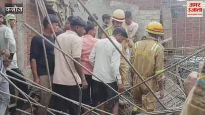 Two workers died due to collapse of lintel of a house under construction in Kannauj