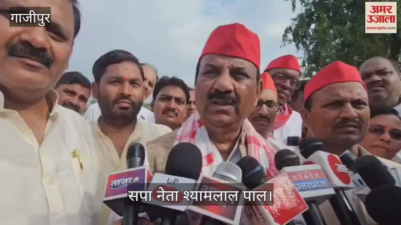 SP leader Shyamlal Pal said- The double engine government likes taverns not schools