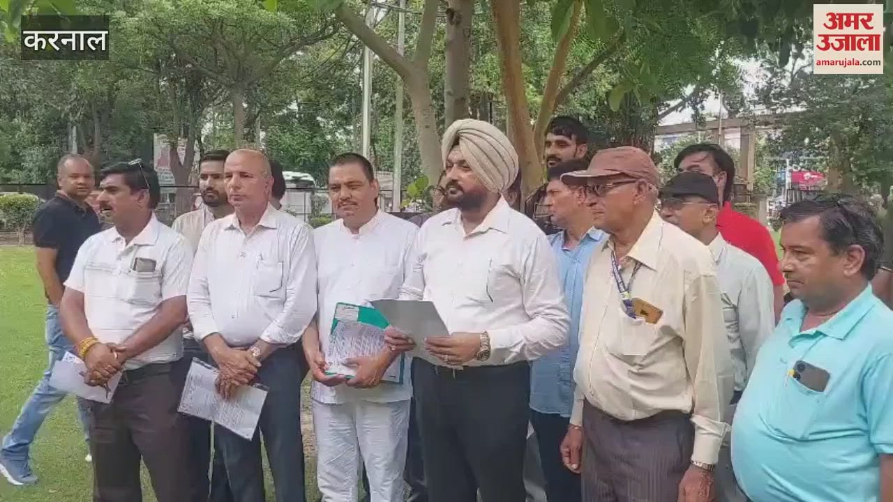 Private school operators protest against the murder of Hisar principal in Karnal, submit a memorandum of demands to the Education Minister