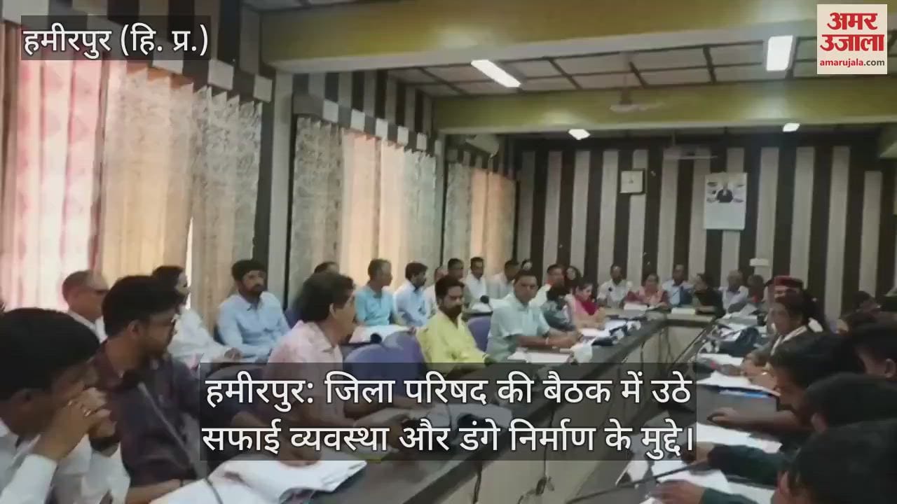 Issues of cleanliness and construction of sheds raised in the district council meeting