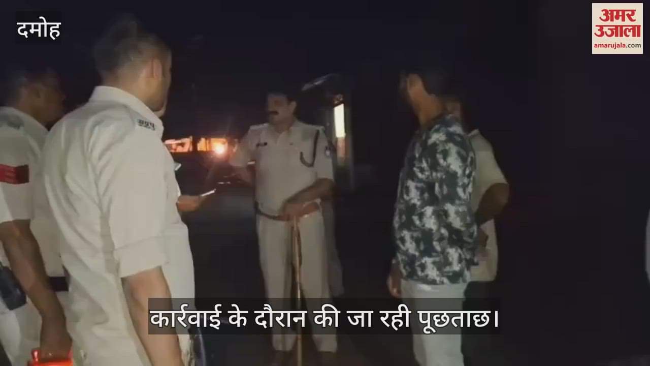 Police raided the butcher market in search of accused of cow slaughter