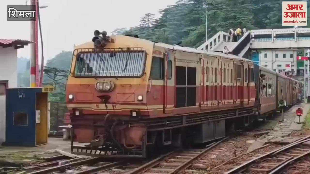 Shimla Trains arrived from Kalka to Shimla after six days