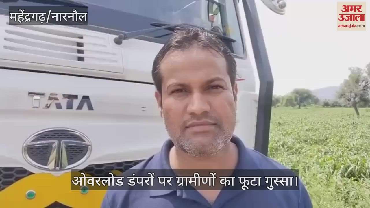 Villagers got angry on overloaded dumpers