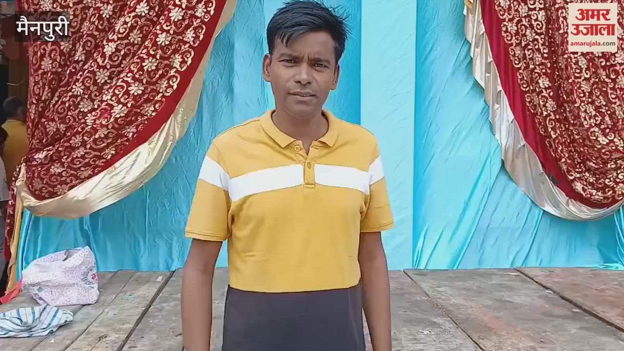 Queue of devotees at Sri Bhimsen Maharaj Temple in Mainpuri