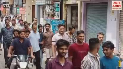 Traders went on strike in protest against GST raids