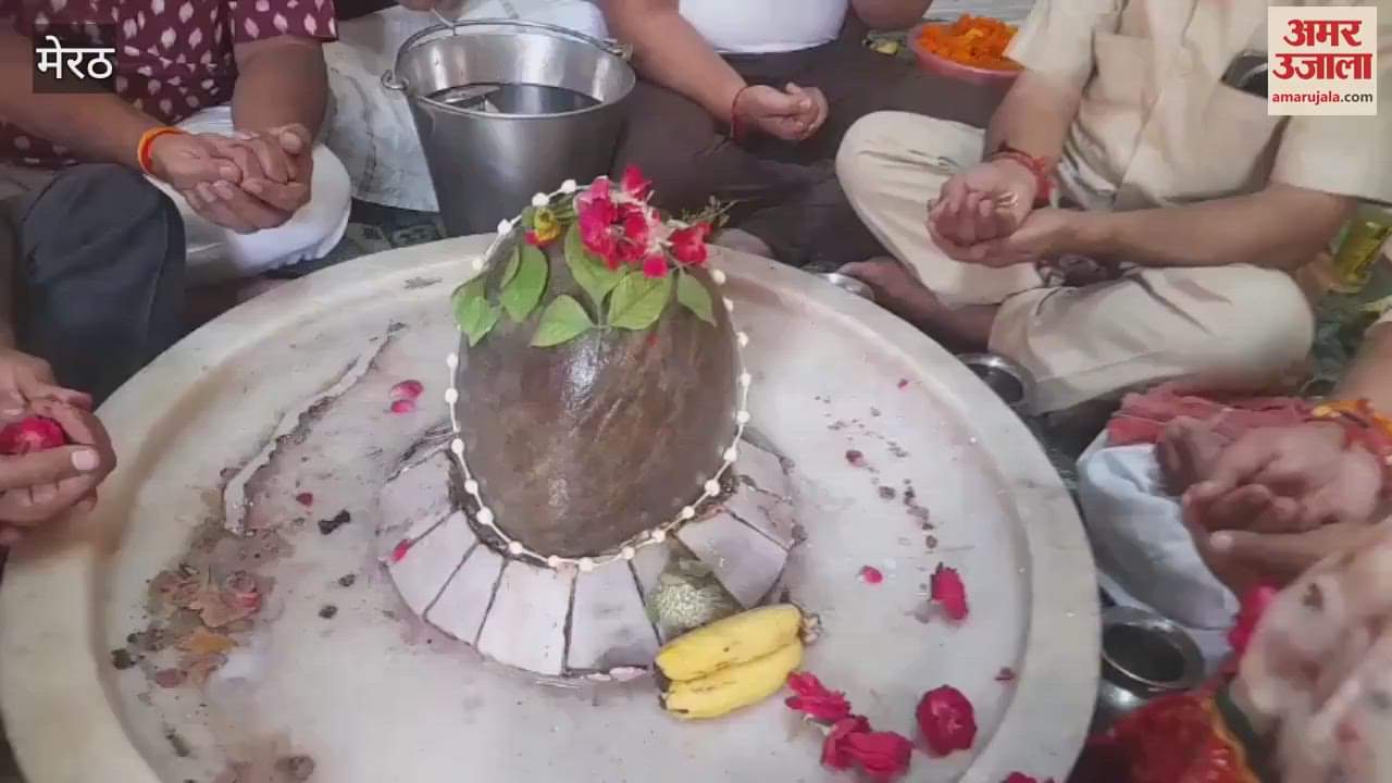 Meerut: Lord Ashutosh performed Rudrabhishek