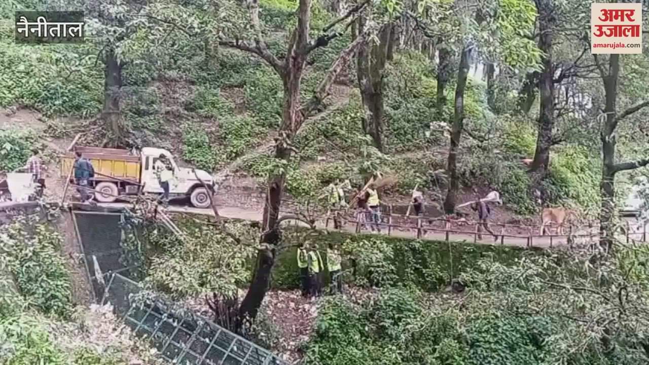 A special cleaning campaign started after DM Vandana strictness on the problem of waterlogging in nainital