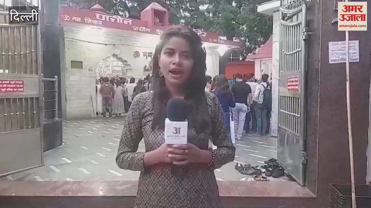 First Monday of Sawan a huge crowd of devotees gathered in temples