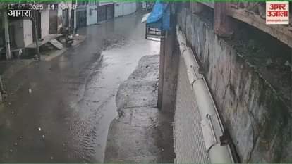 Current in the water filled on the road way student died heart will tremble