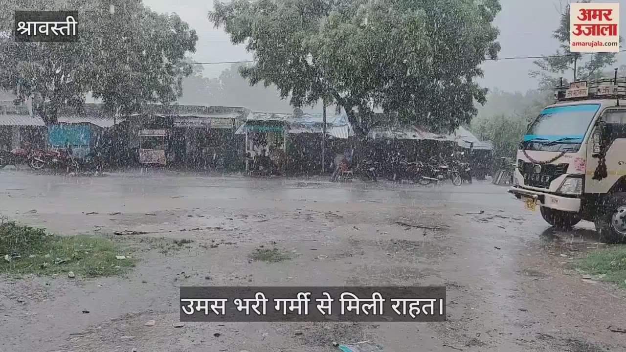 VIDEO: तराई में सावन के मेघ मेहरबान, सिरसिया क्षेत्र में झमाझम बारिश