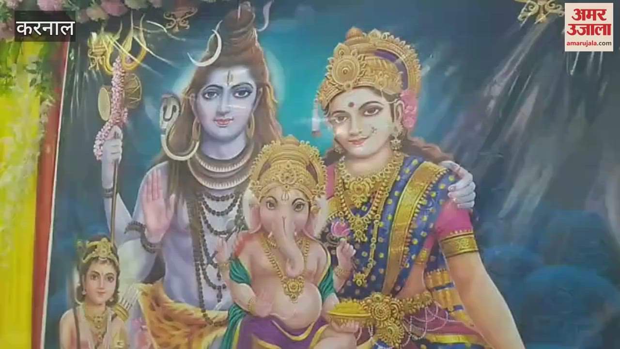 Shiv Mahapuran katha in Karnal Shiv temple