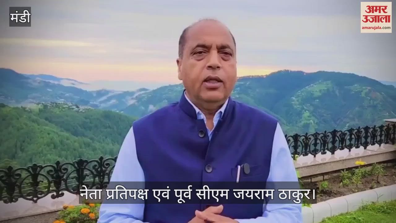 Jairam Thakur asked for help from the people, said- send machines to open the roads