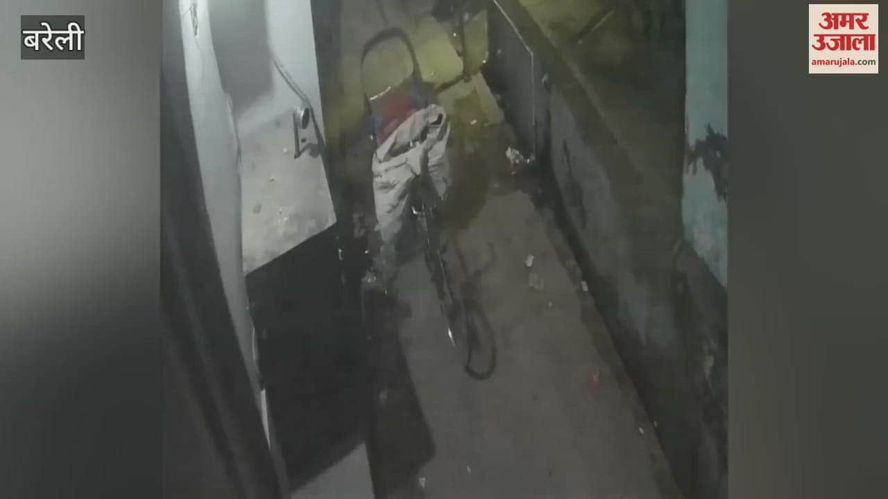 Idol stolen from temple in Bareilly thief seen in CCTV footage