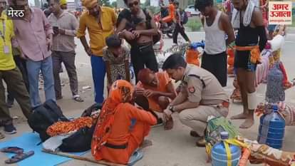 Meerut: Took information about arrangements from Kanwar passengers