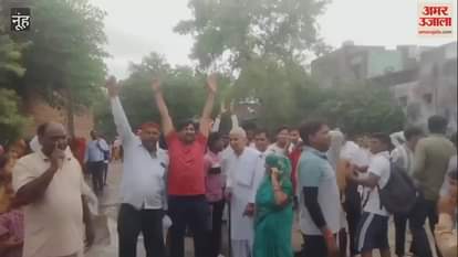 A group of Kanwariyas left for Haridwar from Nuh to collect Dak Kanwar