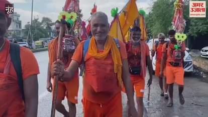 Police alert for the safety of Kanwariyas in Nuh