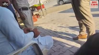 Before CM's visit to Julana, farmer leader Naresh Dhanda was taken into custody by the police