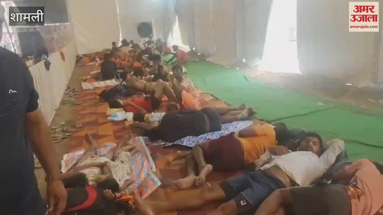 Kanwad Yatra: Shamli is full of Shiva devotees, service is being done in the camp