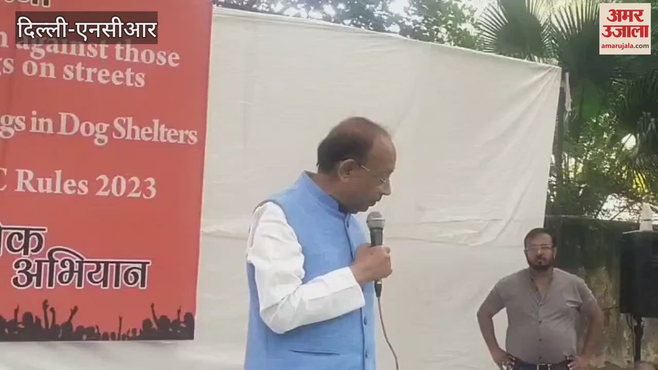 BJP leader Vijay Goyal protesting at Jantar Mantar