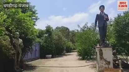 Moga's sculptor made the statue of famous athlete Fauja Singh, it will be installed in the village