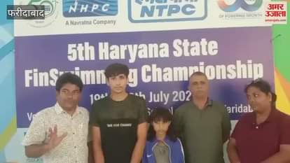 5th Haryana State Fin Swimming Championship 2025 begins in Faridabad