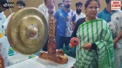 Kashmir's daughters gave a strong martial arts performance in Khelo India