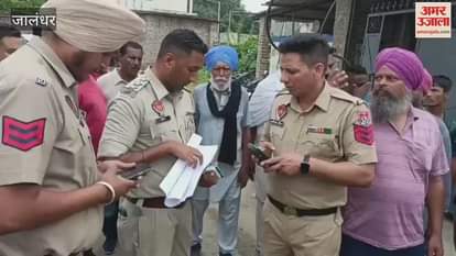 four-year-old girl died after being hit by a school bus in Jalandhar